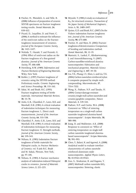 Carbon Nanotube Reinforced Composites: Metal and Ceramic ...