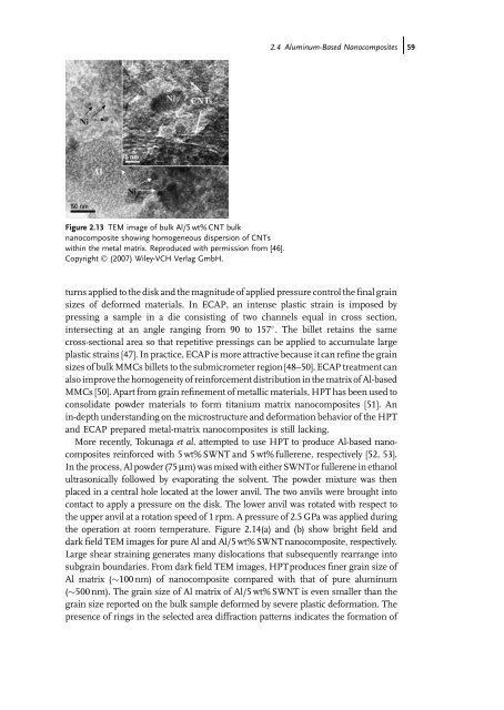 Carbon Nanotube Reinforced Composites: Metal and Ceramic ...