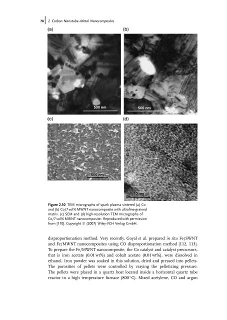 Carbon Nanotube Reinforced Composites: Metal and Ceramic ...