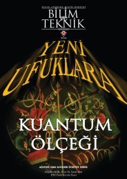 pdf - 2294 KB - TÜBİTAK Bilim ve Teknik Dergisi