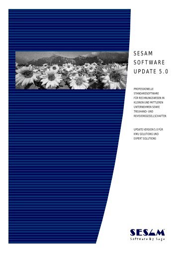 Sesam NT: Neues in der Version 5