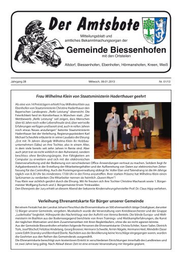 Gemeinde Biessenhofen - Verwaltungsgemeinschaft Biessenhofen ...