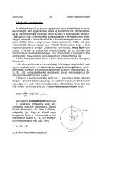 39 A Bohr-féle atommodell Az előbbiek szerint az atomok ...