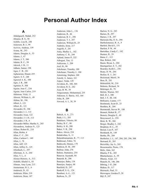 Scientific and Technical Aerospace Reports Volume 39 April 6, 2001