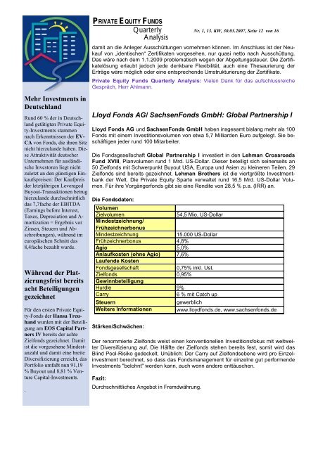 PEFQA Nr. 1 - Der Immobilienbrief