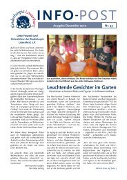 Download der Infopost Nr. 43 - Kinderhospiz Löwenherz