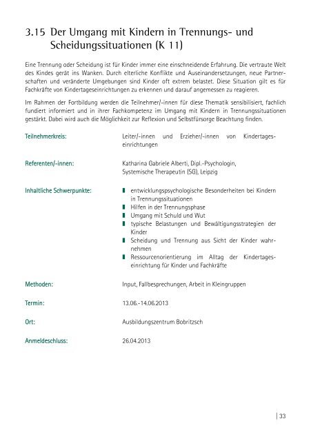 zum Fortbildungsprogramm 2013 - Sächsisches Staatsministerium ...