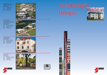 Schaltanlagen Uebigauer Elektro- und Schaltanlagenbau uesa GmbH