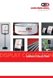 OEK Display Collection - Oechsle Display Systeme GmbH