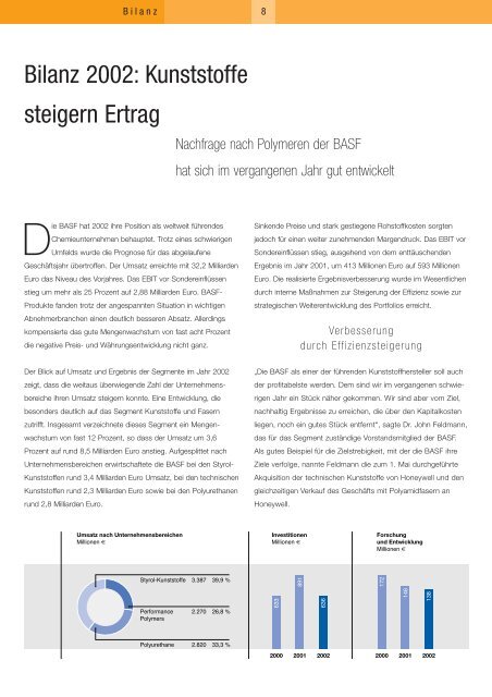 Die Zauberkünstler: Die Welt der Polyurethane Die ... - BASF Plastics