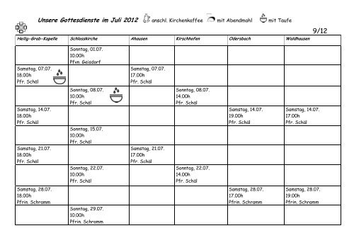 Juni/Juli 2012 - Ev. Kirchengemeinde Weilburg