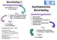 BK 1 und 2 - Kaufmännische Schule Künzelsau