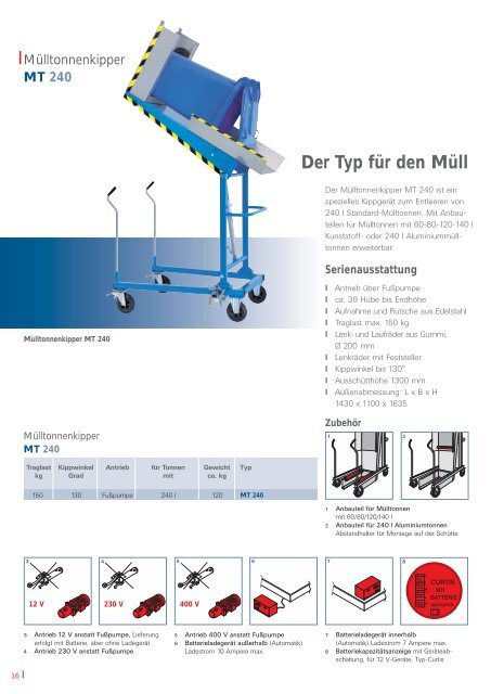 Prospekt Materialhandling - Gruse Maschinenbau GmbH & Co. KG