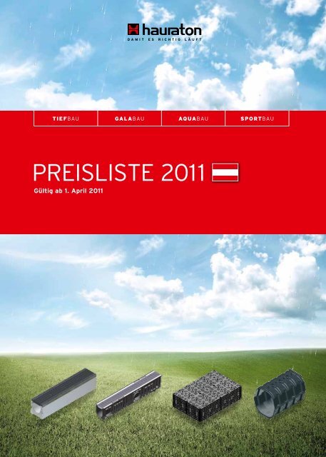 PREISLISTE 2011