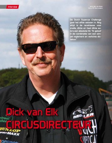 Interview Dick van Elk in START Autosportmagazine - Supercar ...