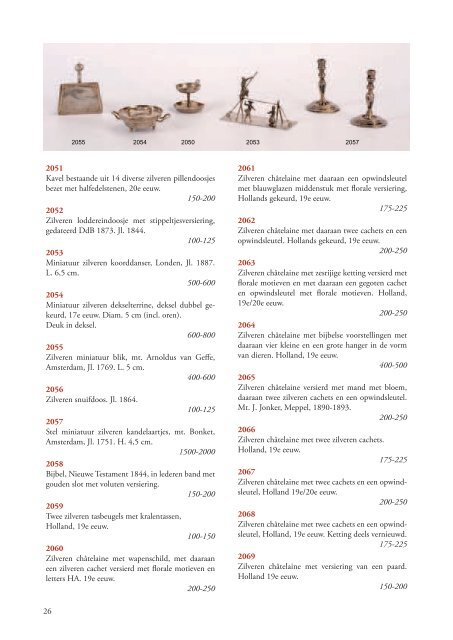 Mei 2011 - Het Zeeuws Veilinghuis