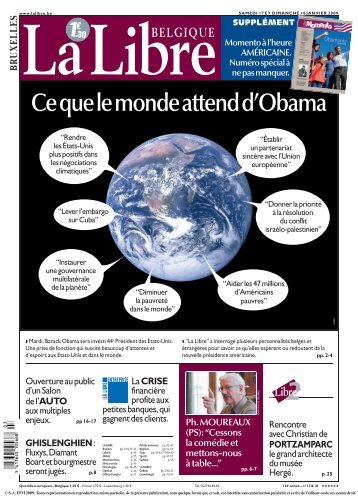 Cequelemondeattendd'Obama - La Libre Belgique