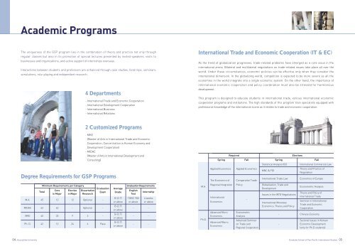 Brochure - Graduate School of Pan-Pacific International Studies