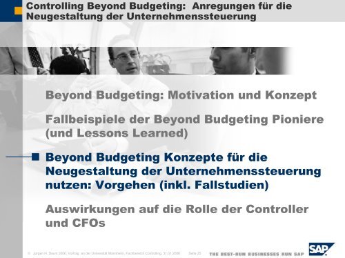 Controlling Beyond Budgeting: Anregungen des ... - Juergen Daum