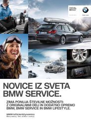 Pripravite svoj BMW za hladne zimske mesece