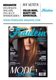 Mediadaten PDF - Fräulein Magazin