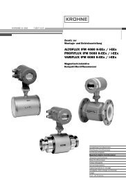 Magnetisch-induktive Durchflussmesser ALTOFLUX IFM 4080 K ...