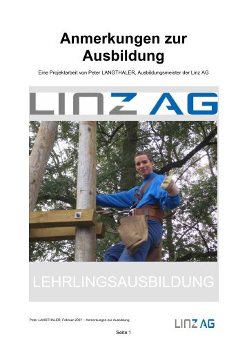 Anmerkungen zur Ausbildung - FAV OÖ