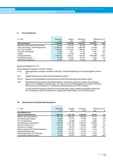 PDF, 706 Seiten, 7 - Regierungsrat - Kanton Zürich