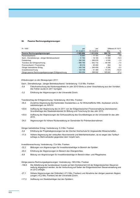 PDF, 706 Seiten, 7 - Regierungsrat - Kanton Zürich