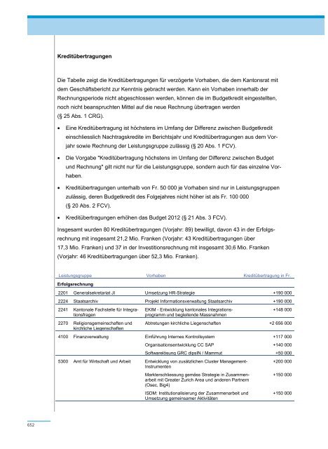 PDF, 706 Seiten, 7 - Regierungsrat - Kanton Zürich