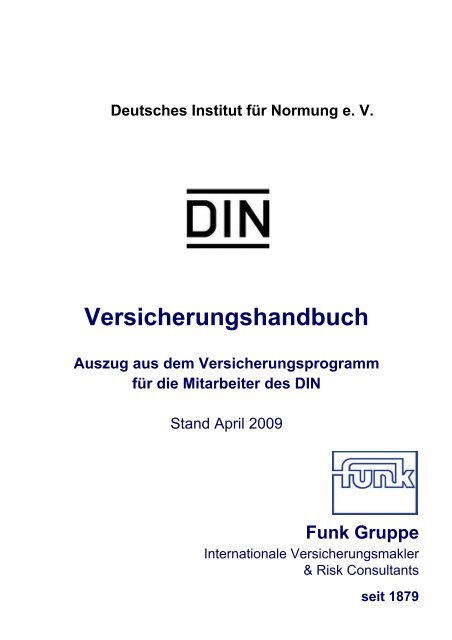 Versicherungsprogramm