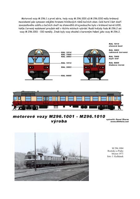 Zde - Motorové vozy 852, 853, 854