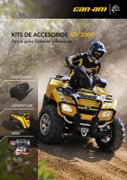 CAN-AM™ – Kits de Accesorios ATV 2009 (ES) - cominup
