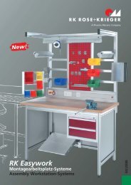 RK Easywork Montagearbeitsplatz-Systeme