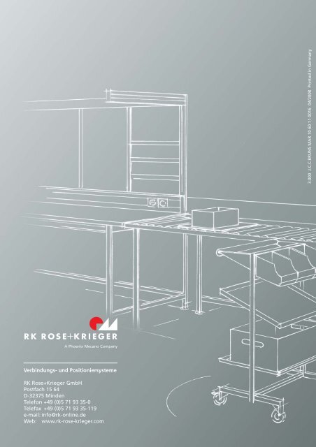 RK Easywork Montagearbeitsplatz-Systeme