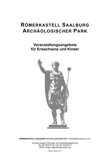 RÖMERKASTELL SAALBURG ARCHÄOLOGISCHER PARK