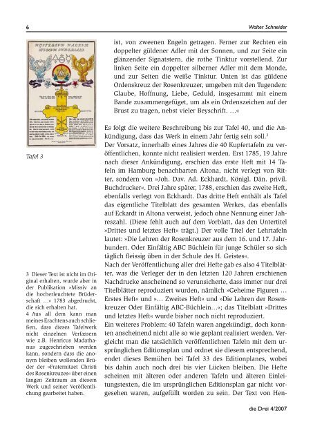 Download als PDF - Rosenkreuzer Lehrtafeln
