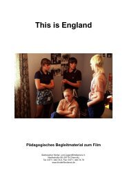 This is England Heft mit Arbeitsblatt - Kino ab 10
