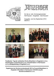 Gemeindebrief Ausgabe 68 - Ev.-luth. Kirchengemeinde ...