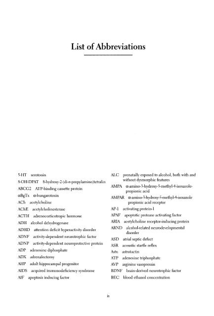 Brain Development: Normal Processes and the Effects of Alcohol ...