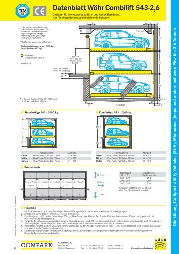 Datenblatt Wöhr Combilift 543-2 6 - COMPARK AG