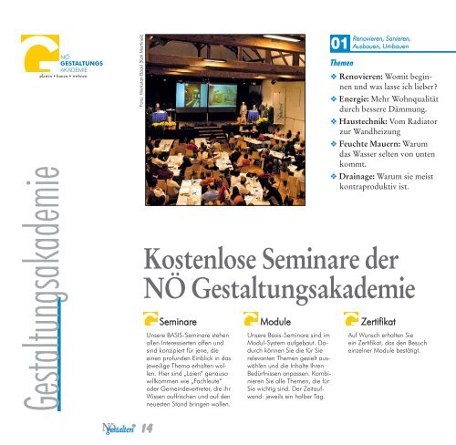 Nr. 125/August 09 (Druck-Version, pdf mit - NÖ gestalten