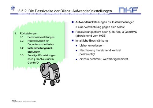 NKF Neues Kommunales Finanzmanagement. - Haushaltsrecht/NKF