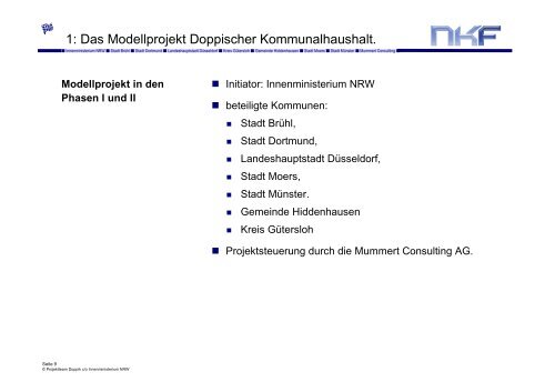 NKF Neues Kommunales Finanzmanagement. - Haushaltsrecht/NKF