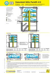 Datenblatt Wöhr Parklift 413 - COMPARK AG