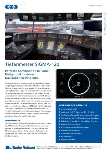 Tiefenmesser SIGMA-120