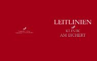 Download Leitbild der Klinik am Eichert (ca. 320 - Kliniken des ...