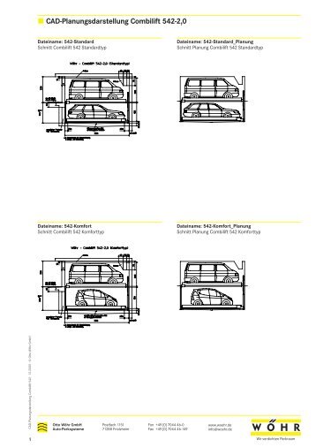 Cad-Planungsdarstellung Combilift 542-2