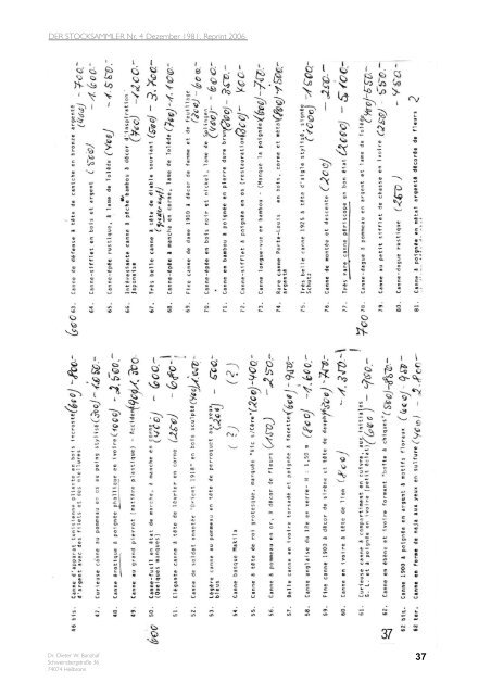 DER STOCKSAMMLER Nr. 04 Dezember 1981, reprint 2006.qxp
