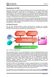 Projektbeschreibung als PDF - Concevis AG